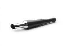 AEW New Monster performance exhaust silencer for Royal Enfield motorcycles chrome black chrome full black stainless steel finish