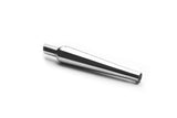 AEW New Monster performance exhaust silencer for Royal Enfield motorcycles chrome black chrome full black stainless steel finish