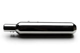 AEW TE202 performance exhaust for Royal Enfield Super Meteor 650 stainless steel and chrome variants