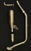 AEW performance full system exhaust for Royal Enfield Guerrilla 450 motorcycle