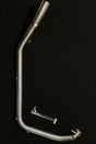 AEW performance header pipe with centre stand bracket for Royal Enfield Himalayan 450 adventure motorcycle