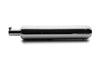 AEW Short Star exhaust mild steel chrome and heat resistant black chrome motorcycle performance exhaust