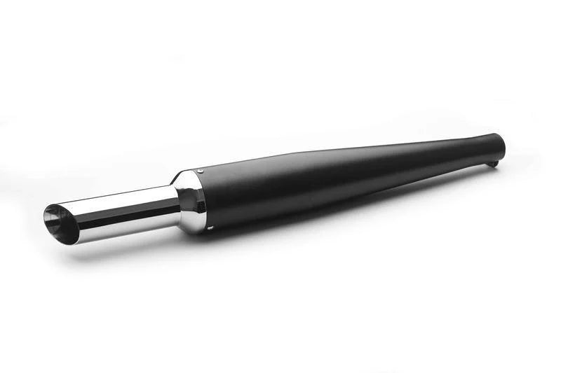 AEW Silver Star motorcycle performance exhaust silencer chrome black stainless steel variants