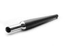 AEW Stunner motorcycle performance exhaust silencer chrome black chrome stainless steel variants