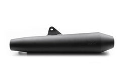 AEW TE102 megaphone exhaust for Royal Enfield Interceptor 650 and Continental GT 650 black stainless steel variants