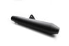 AEW TE102 megaphone exhaust for Royal Enfield Interceptor 650 and Continental GT 650 black stainless steel variants