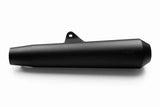 AEW TE103 megaphone exhaust for Royal Enfield Interceptor 650 and Continental GT 650 black and stainless steel variants