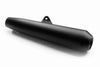 AEW TE103 megaphone exhaust for Royal Enfield Interceptor 650 and Continental GT 650 black and stainless steel variants