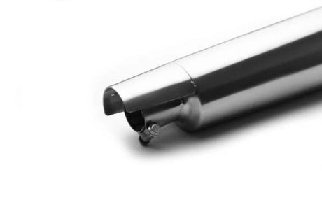 AEW TE103 megaphone exhaust for Royal Enfield Interceptor 650 and Continental GT 650 black and stainless steel variants