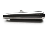 AEW TE103 megaphone exhaust for Royal Enfield Interceptor 650 and Continental GT 650 black and stainless steel variants