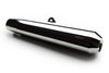AEW TE103 megaphone exhaust for Royal Enfield Interceptor 650 and Continental GT 650 black and stainless steel variants