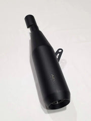 AEW TE104 Edge exhaust for Royal Enfield Interceptor 650 and Continental GT 650 stainless steel variants