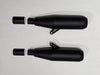 AEW TE104 Edge exhaust for Royal Enfield Interceptor 650 and Continental GT 650 stainless steel variants