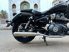 AEW TE202 performance exhaust for Royal Enfield Super Meteor 650 stainless steel and chrome variants