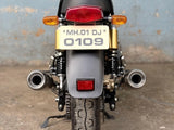 AEW TE 104 EDGE slip-on exhaust Interceptor 650 GT 650 stainless steel 304 matt polish megaphone performance silencer lightweight 6.5kg
