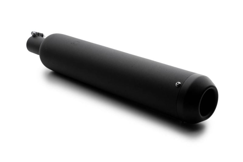 AEW Short Star exhaust heat resistant full black for Royal Enfield Meteor 350 and Classic Reborn 350 free flow performance silencer with deep thump sound