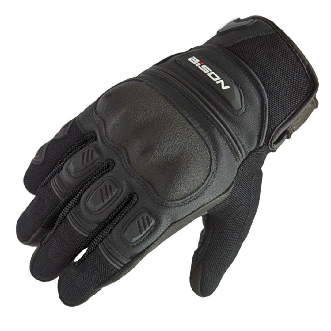 Bison ProGear Air Pro riding gloves black
