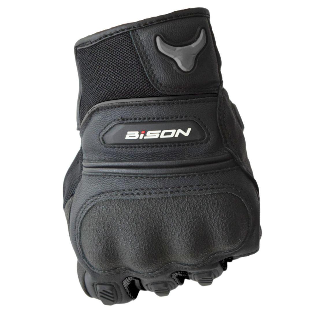 Bison ProGear Air Pro riding gloves black
