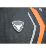 Bison ProGear AIR PRO CE Level 2 riding jacket black red
