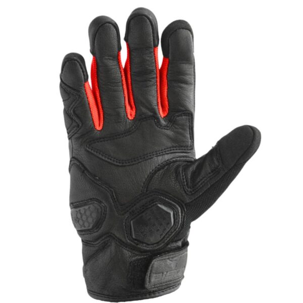 Bison ProGear Air Pro black red riding gloves
