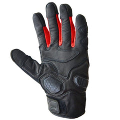 Bison ProGear Air Pro black red riding gloves
