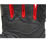 Bison ProGear Air Pro black red riding gloves
