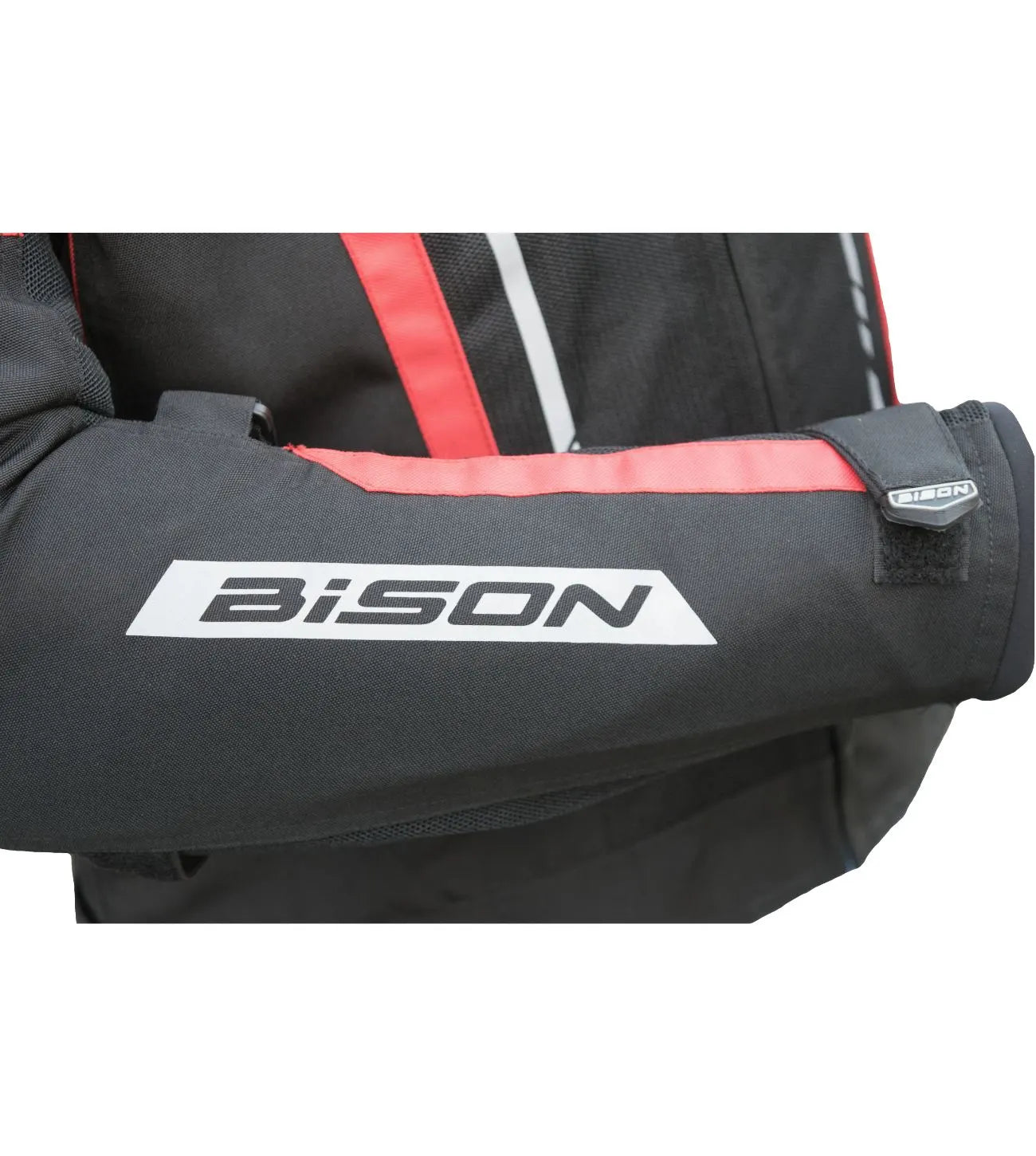 Bison ProGear AIR PRO CE Level 2 riding jacket black red
