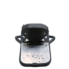 MotoCare pipe carrier with aluminium plate and backrest for Honda CB350
