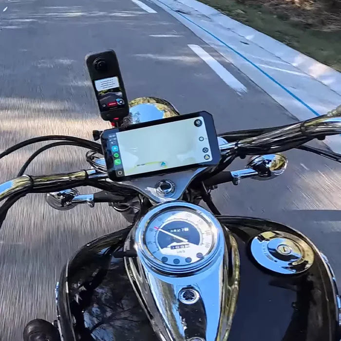 AOOCCI C9 Pro / C9 motorcycle dash cam with CarPlay