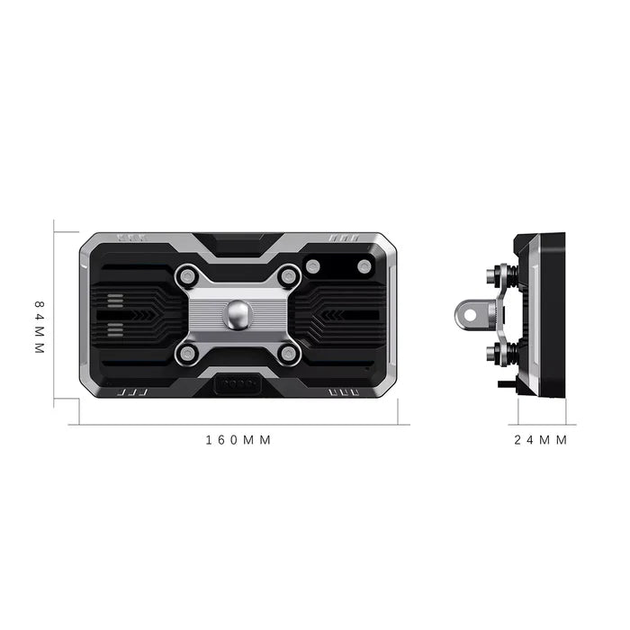 AOOCCI C9 Pro / C9 motorcycle dash cam with CarPlay