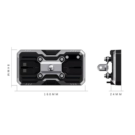 AOOCCI C9 Pro / C9 motorcycle dash cam with CarPlay