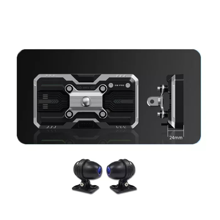 AOOCCI C9 Pro / C9 motorcycle dash cam with CarPlay