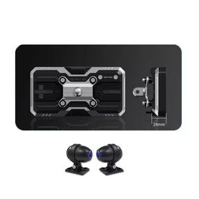 AOOCCI C9 Pro / C9 motorcycle dash cam with CarPlay
