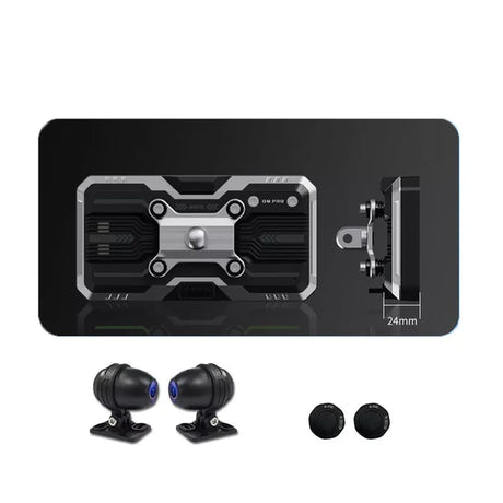 AOOCCI C9 Pro / C9 motorcycle dash cam with CarPlay