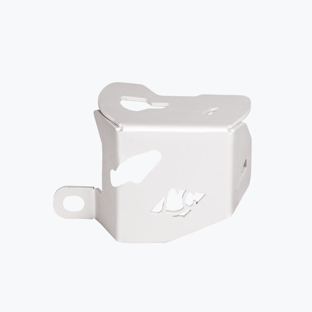 Legundary Casque Aluminium Rear Oil Cap Silver for TVS Apache RTX 300