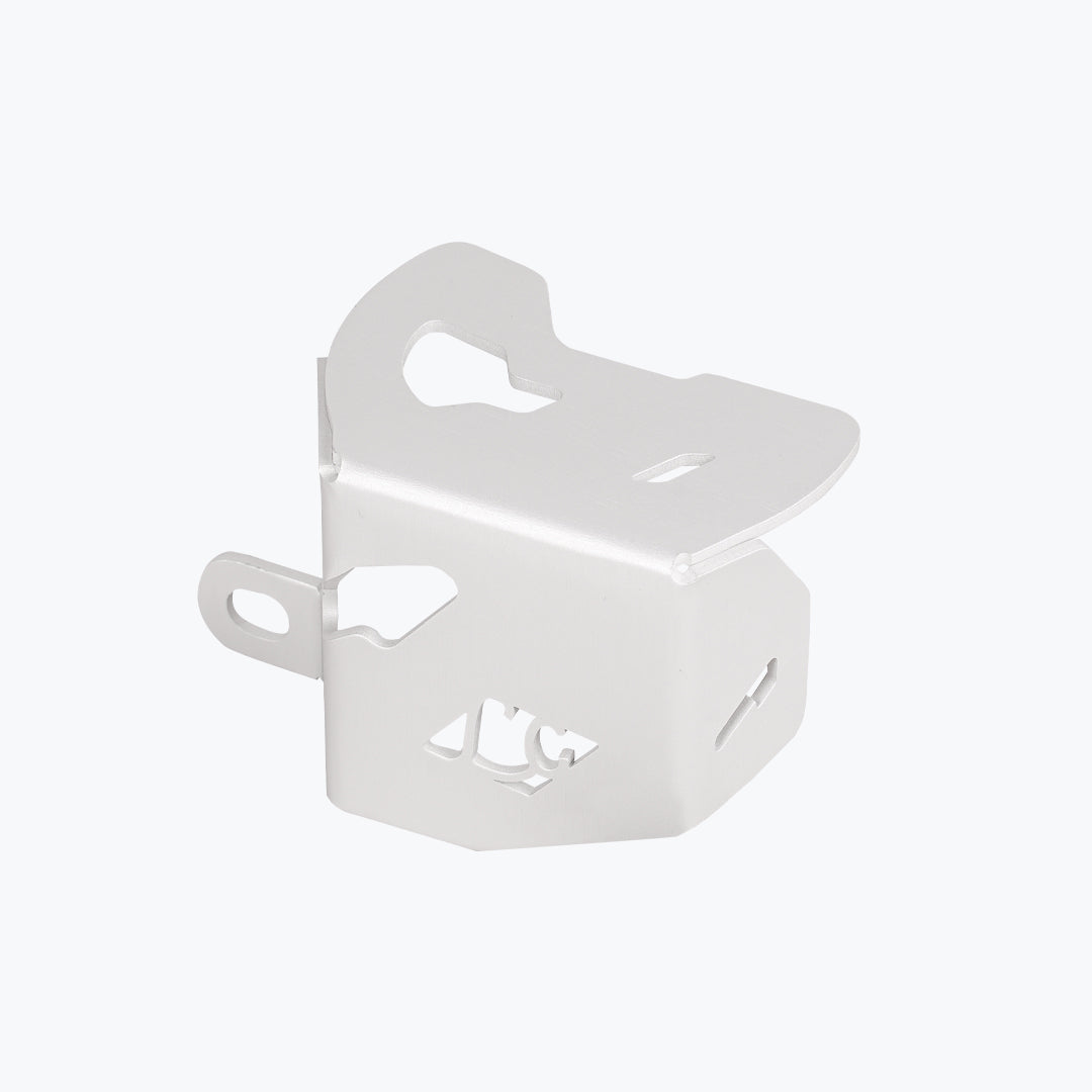 Legundary Casque Aluminium Rear Oil Cap Silver for TVS Apache RTX 300