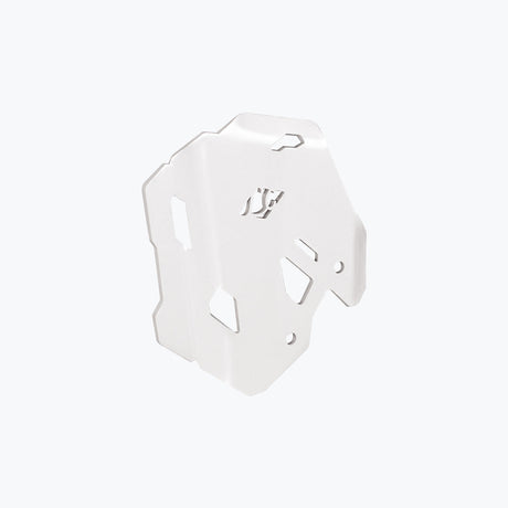 Legundary Titan Aluminium Boot Guards Silver for TVS Apache RTX 300