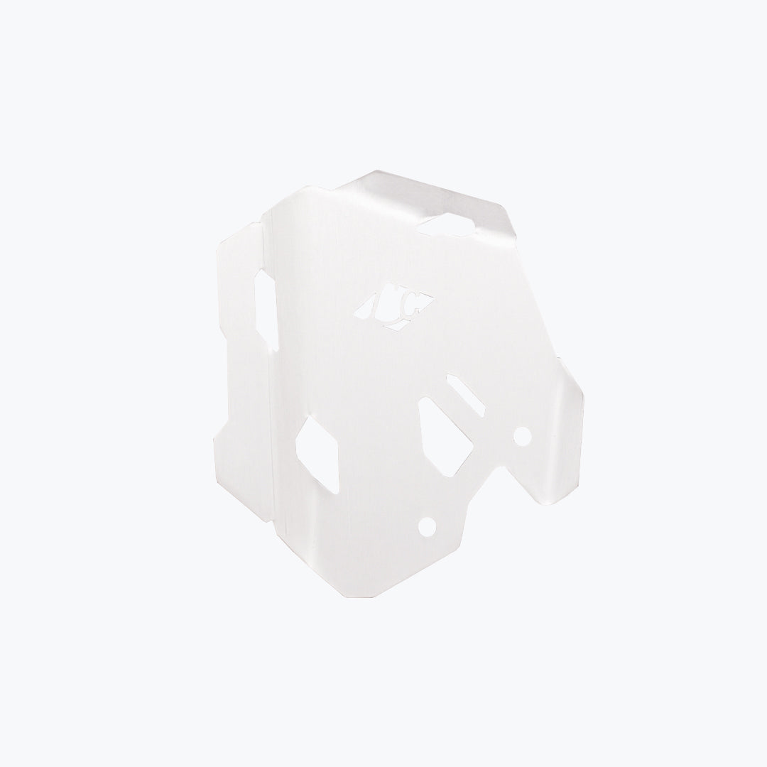 Legundary Titan Aluminium Boot Guards Silver for TVS Apache RTX 300