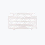 Legundary Vector Aluminium Radiator Grill Silver for TVS Apache RTX 300
