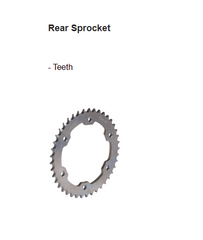 Rolon Brass Chain and Sprocket Kit for TVS Apache RTR 160 2V