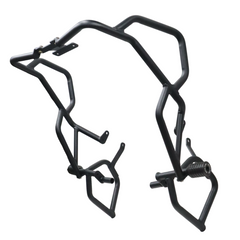 MotoCare Upper Lower Crash Guard for TVS Apache RTX 300 Black Engine Protection