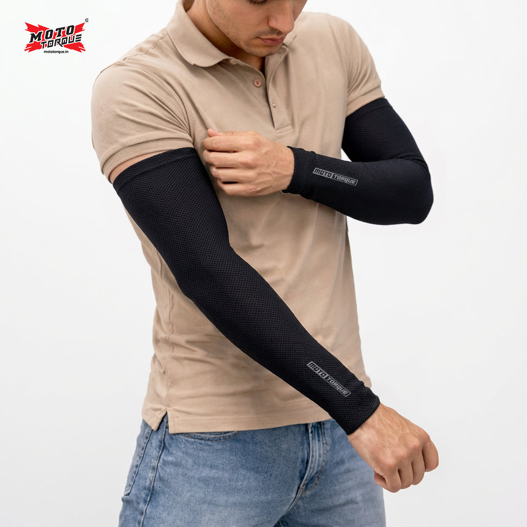 Moto Torque Arm Sleeves for Motorcycle Riding UV Protection