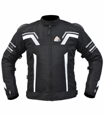 Bison ProGear Avatar V2 riding jacket black white 1
