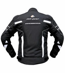 Bison ProGear Avatar V2 riding jacket black white 2
