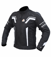 Bison ProGear Avatar V2 riding jacket black white 4
