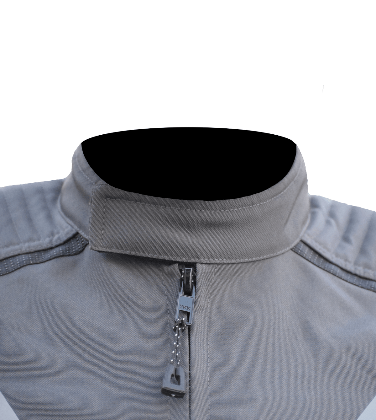 Bison ProGear Avatar V2 riding jacket grey hi viz green
