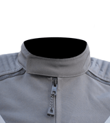 Bison ProGear Avatar V2 riding jacket grey hi viz green
