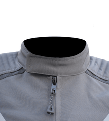 Bison ProGear Avatar V2 riding jacket grey hi viz green
