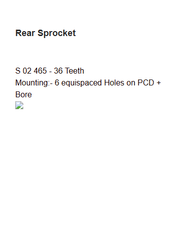 Brass Chain and Sprocket Kit 14T 36T 110L for Bajaj Avenger 220 Street Cruise HPORC F399 NF
