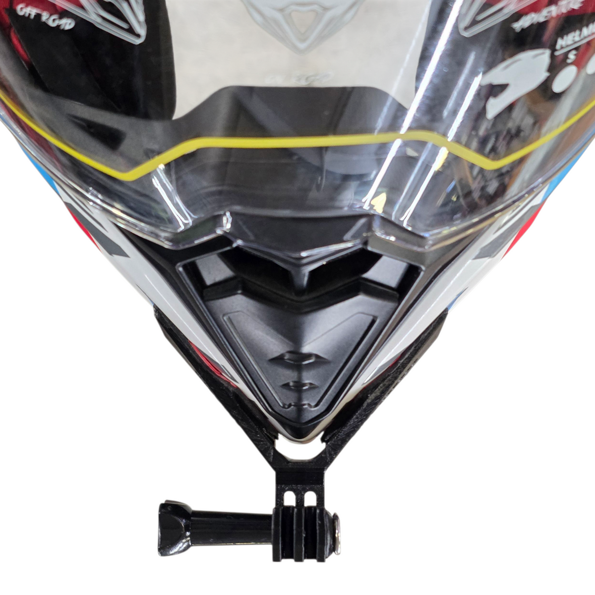 Moto Vibe India AXOR X Cross chin mount for GoPro and Insta360 action cameras